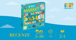 Recenze naučné hry Djeco Cool School: Malá tržnice – učíme se nakupovat