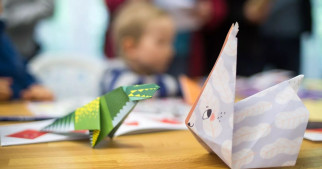 Zlaganje papirja: Origami za otroke