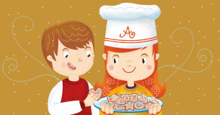 Weihnachtsgeschichte von Agatha und Matthias: Wir backen Lebkuchen