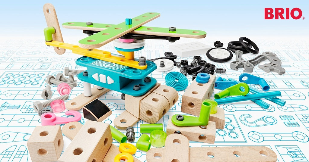 Brio Builder - Set di costruzioni con motore a trazione, 67 pz | Il mondo di Agata