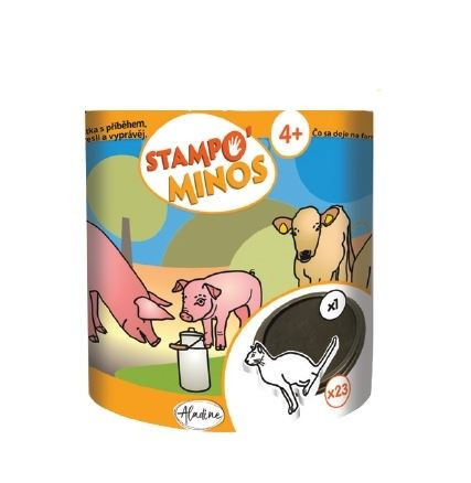 Detská razítka StampoMinos - Zvieratká na statku