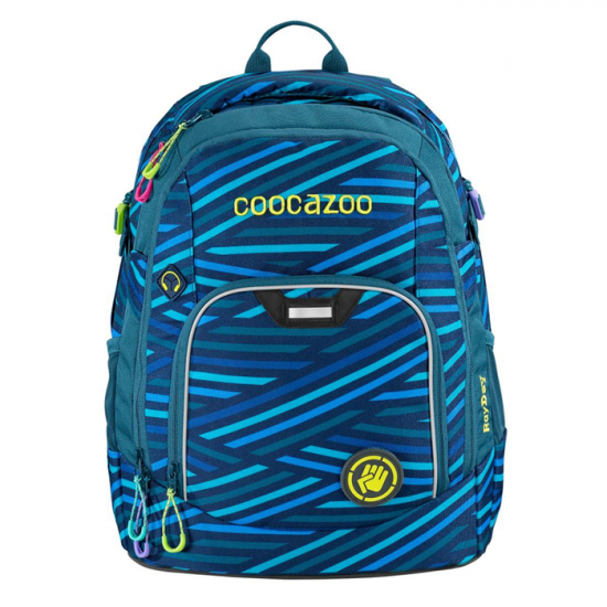 Školský ruksak coocazoo RayDay, Zebra Stripe Blue