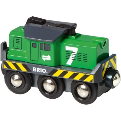 Brio – Električna lokomotiva – zelena