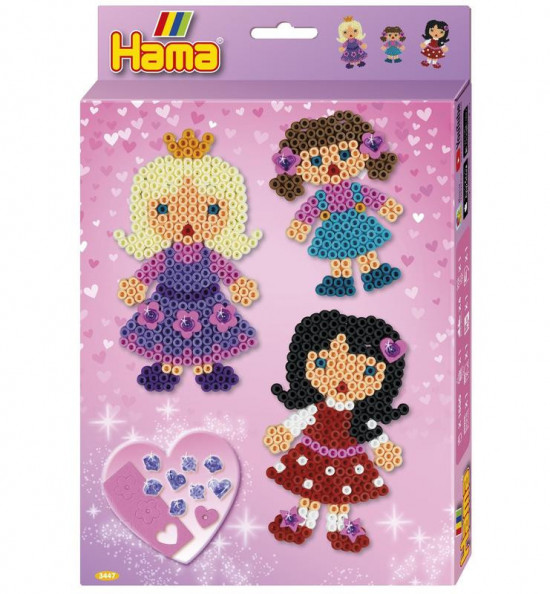 Hama Midi - Kleine Geschenkpackung - Puppen (2000 Teile)