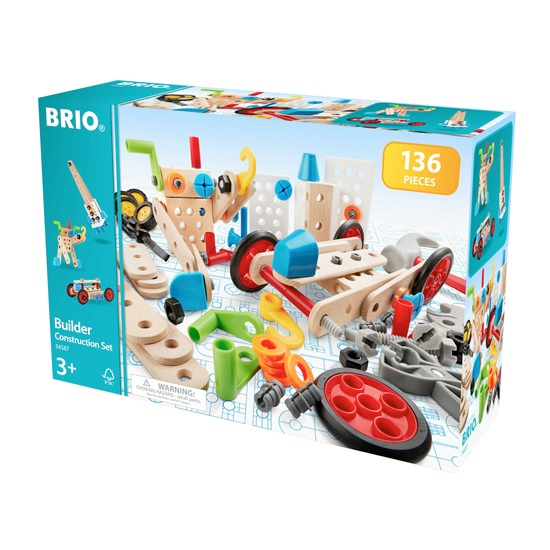 Brio Builder – konstrukcijski set 135 kosov