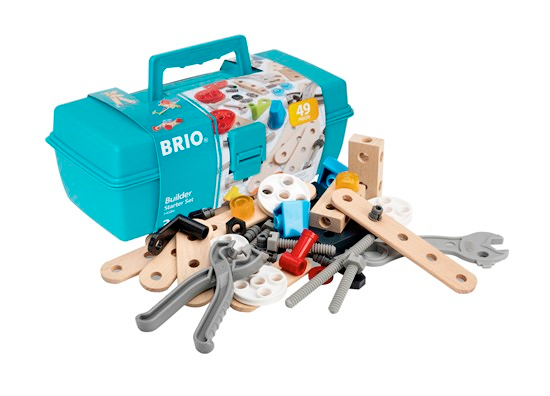 Brio Builder – začetni set v kovčku 48 kosov