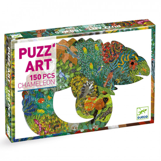 Puzz'Art Puzzle Chamäleon (150 Teile)