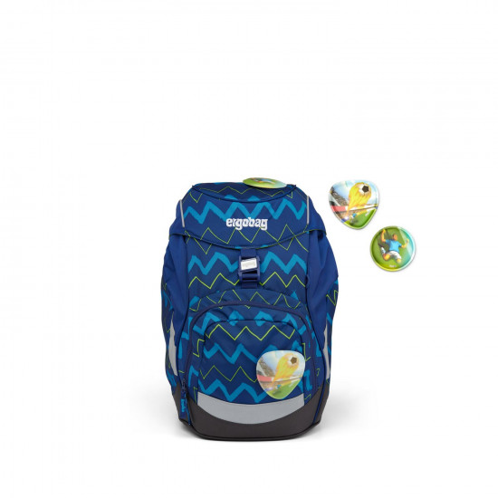 Školský batoh Ergobag prime – Modrý zig zag 2021