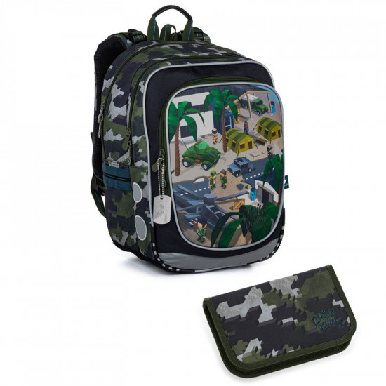 Školní batoh a penál Topgal ENDY 21016 B