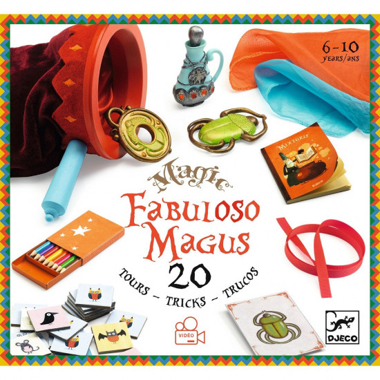 Djeco Magic - Fabuloso Magus - sada 20 kouzelnických triků
