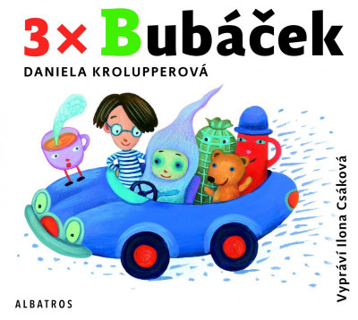 3x Bubáček - audiokniha na CD - mp3