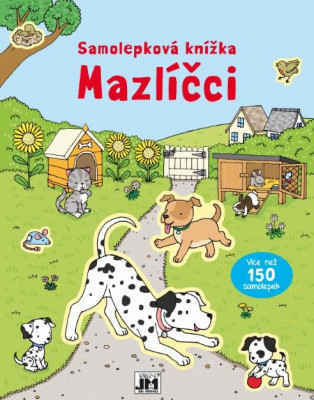 Levně Mazlíčci - samolepková knížka