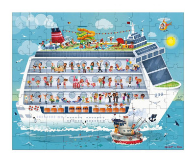 Levně Puzzle - Námořní plavba 2v1 100-200 ks