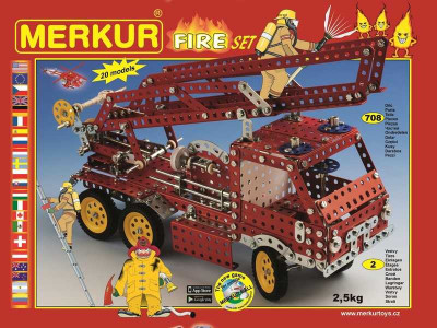 Levně Merkur - Fire set - 708 ks