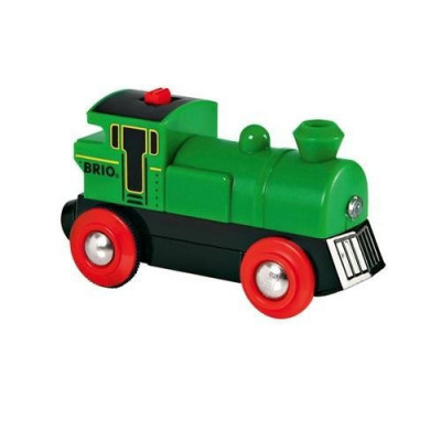 Levně Brio - Elektrická lokomotiva zelená