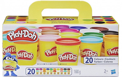 Hasbro Play-Doh Confezione Grande 20 Pezzi