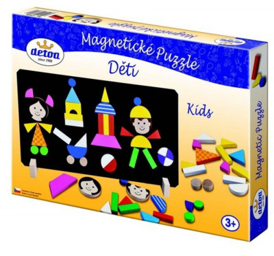 Levně Magnetické puzzle - děti