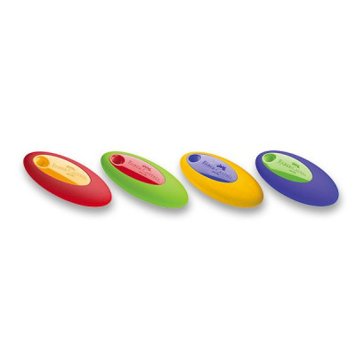 Guma Faber-Castell Oval - mix farieb