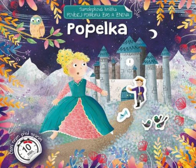 Levně Popelka - povídej pohádku zas a znova - samolepková knížka