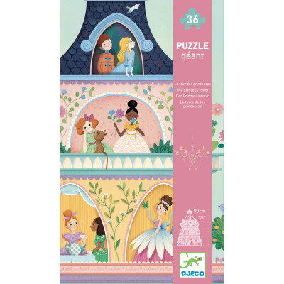 Levně Puzzle - Princezny ve věži - 36 ks