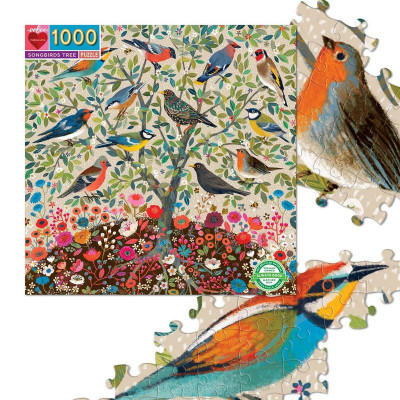 Levně Puzzle - Zpěvní ptáci - 1000 dílků