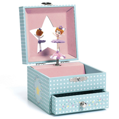 Levně Hrací skříňka - Baletka s korunkou