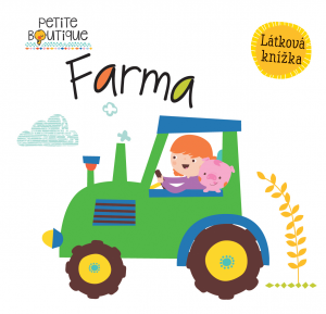 Levně Látková knížka - Farma