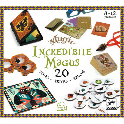 Djeco Djeco Magic - Incredibile Magus - set di 20 trucchi magici
