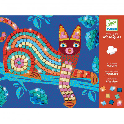 Levně Mozaika - kočka a želva