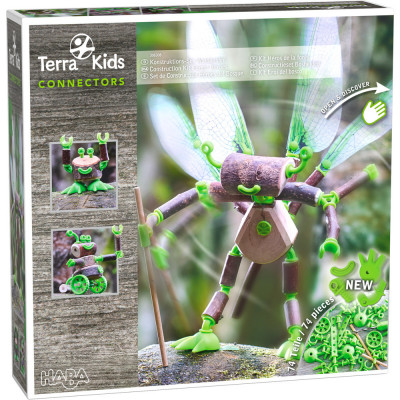 Terra Kids – konstrukcijski set s priključki – gozdna bitja