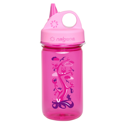 Levně Dětská lahev na pití Nalgene Grip´n Gulp - Pink, 350 ml