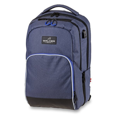 Levně Školní batoh WALKER, College, Blue Ivy/Blue