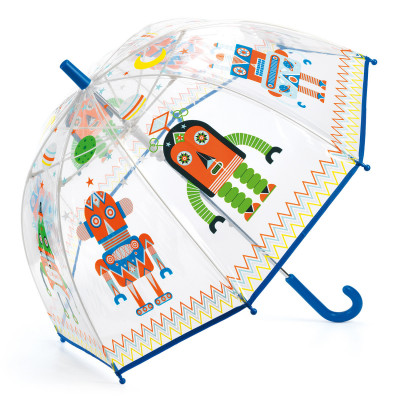 Levně Dětský deštník - roboti