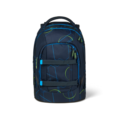 Levně Studentský batoh Ergobag Satch pack – Blue Tech