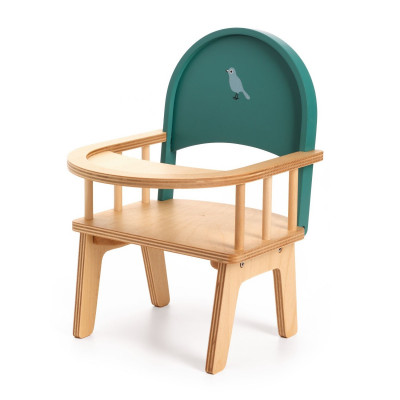 Levně Pomea - dřevěná židle pro panenky