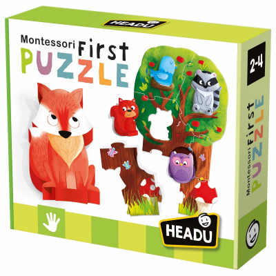 Levně HEADU: Montessori - Moje první puzzle - Les