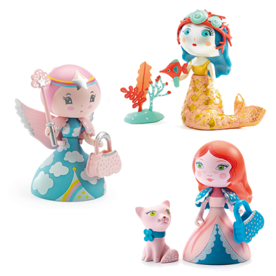Komplet Arty Toys - princeske Aby & Celesta & Rosa