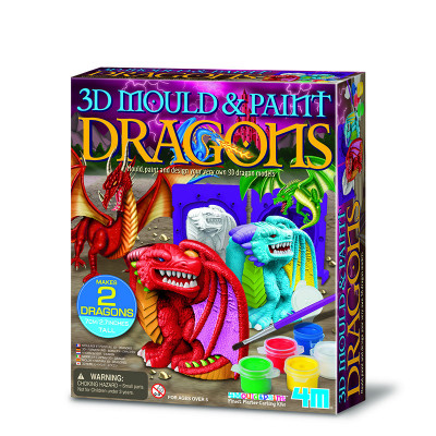 Sádrové odlitky - 3D draci