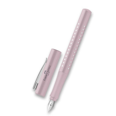 Plnicí pero Faber-Castell Sparkle, světlá růžová