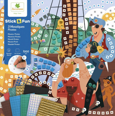 Stick & Fun mozaika - Piráti