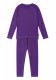 Set dětského funkčního prádla Reima Lampo - plum purple