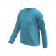 SENSOR MERINO UPPER traveller dětská mikina mint blue
