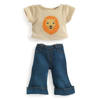 Lovely Pomea - Jeans und T-Shirt für Puppen