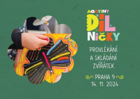 Provlékání a skládání zvířátek - čt 14.11.2024, 10:00 Praha 9