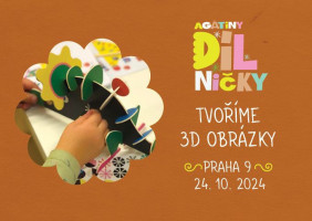 Tvoříme 3D obrázky - čt 24.10.2024, 15:00 Praha 9