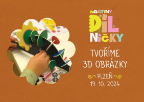 Tvoříme 3D obrázky - so 19.10.2024, 14:00 Plzeň