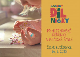 Princeznovské korunky a pirátské šavle: st 26.2.2025,10:00, České Budějovice