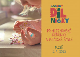 Princeznovské korunky a pirátské šavle: so 5.4.2025,13:30, Plzeň