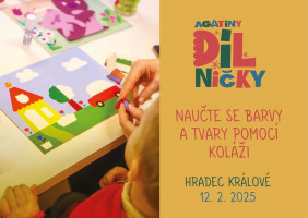 Naučte se barvy a tvary pomocí koláži: 12.2.2025,15:00, Hradec Králové