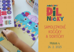 Samolepkové kočičky a dortíčky: st 26.2.2025,15:00, Praha 4